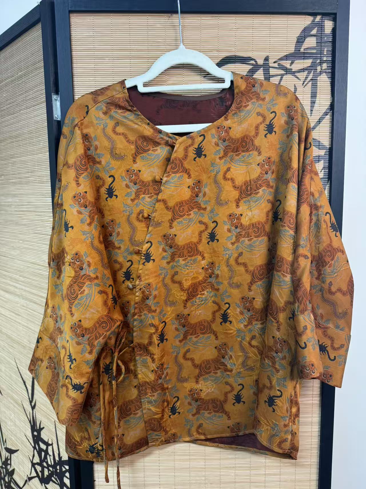 阿花家香云纱休闲百搭毛衫