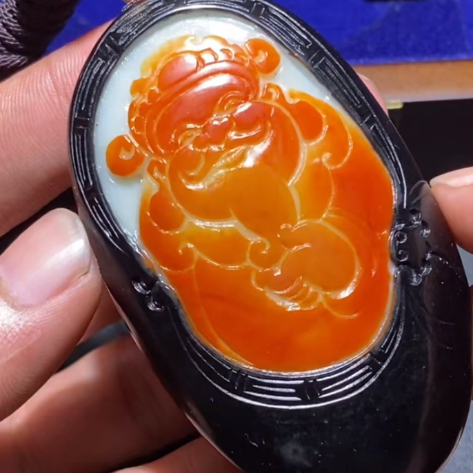 和田玉玉石挂件 d1224拍一发一