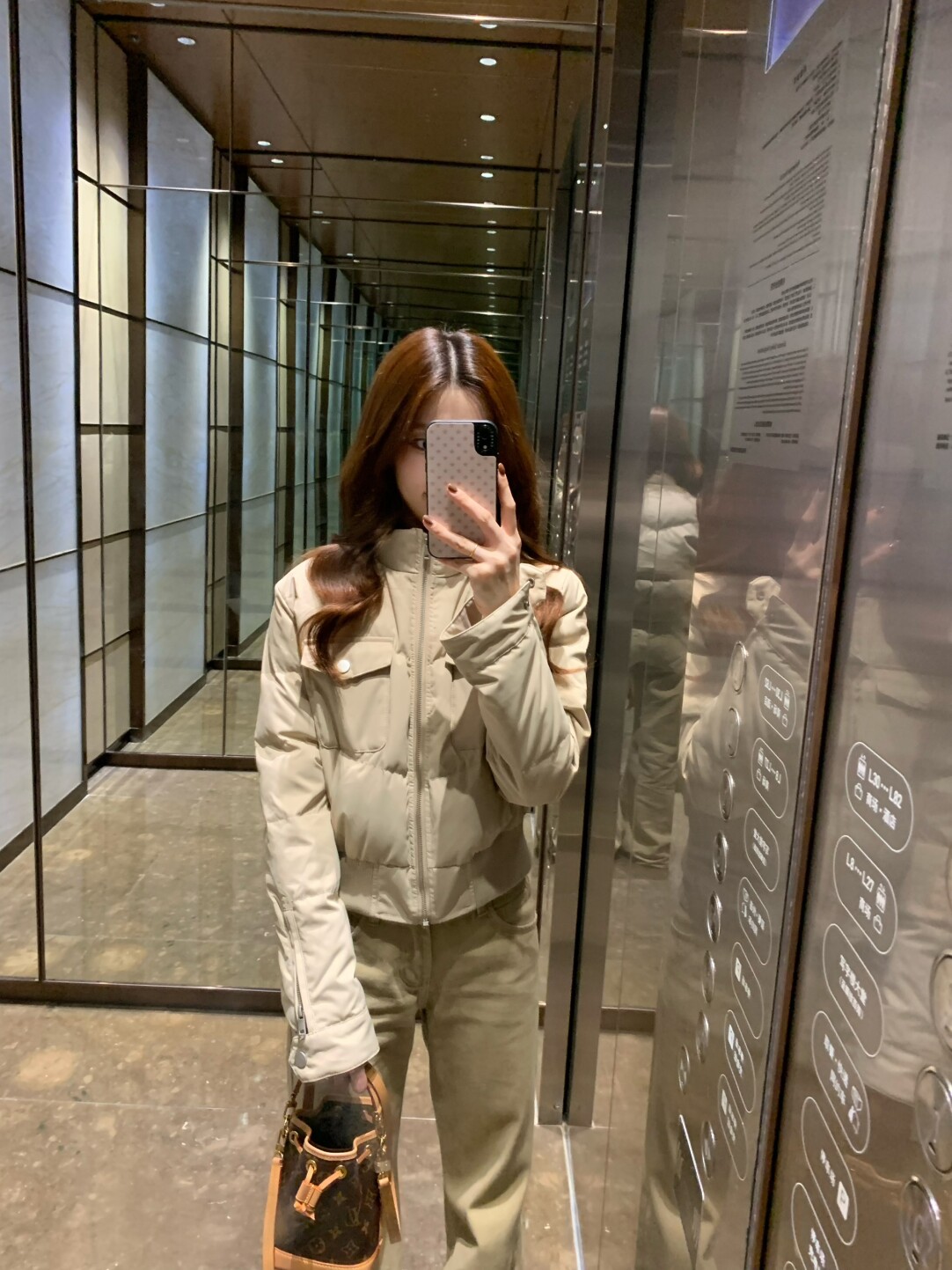 韩系小个子短款羽绒服女2025年冬季新款高级感修身机车服棉服外套