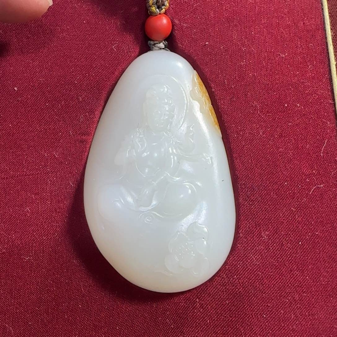 和田玉挂件未镶嵌