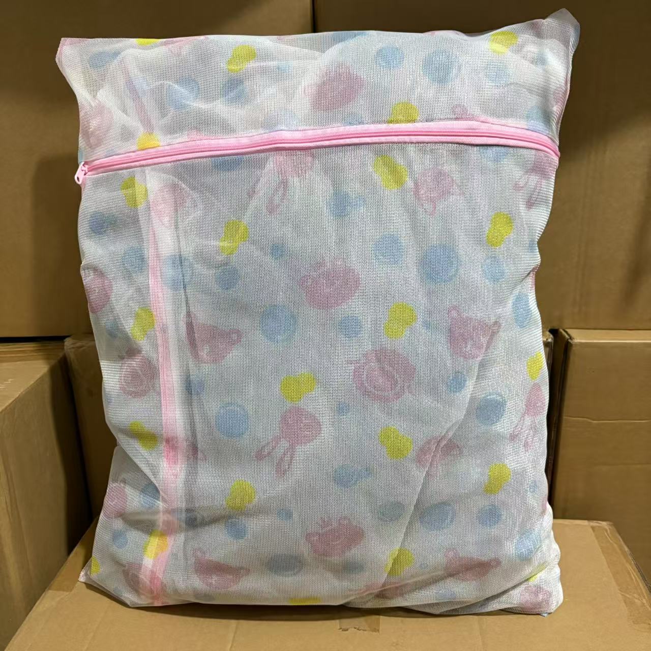 发2个【50*60印花款】超大衣服护洗收纳袋