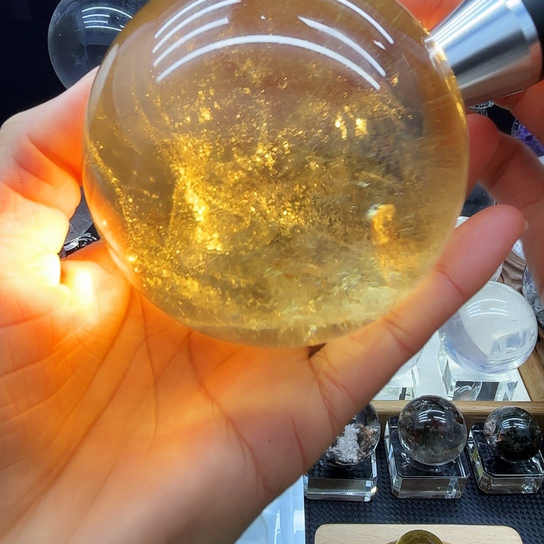 未镶嵌紫晶珠宝半成品7.9公分