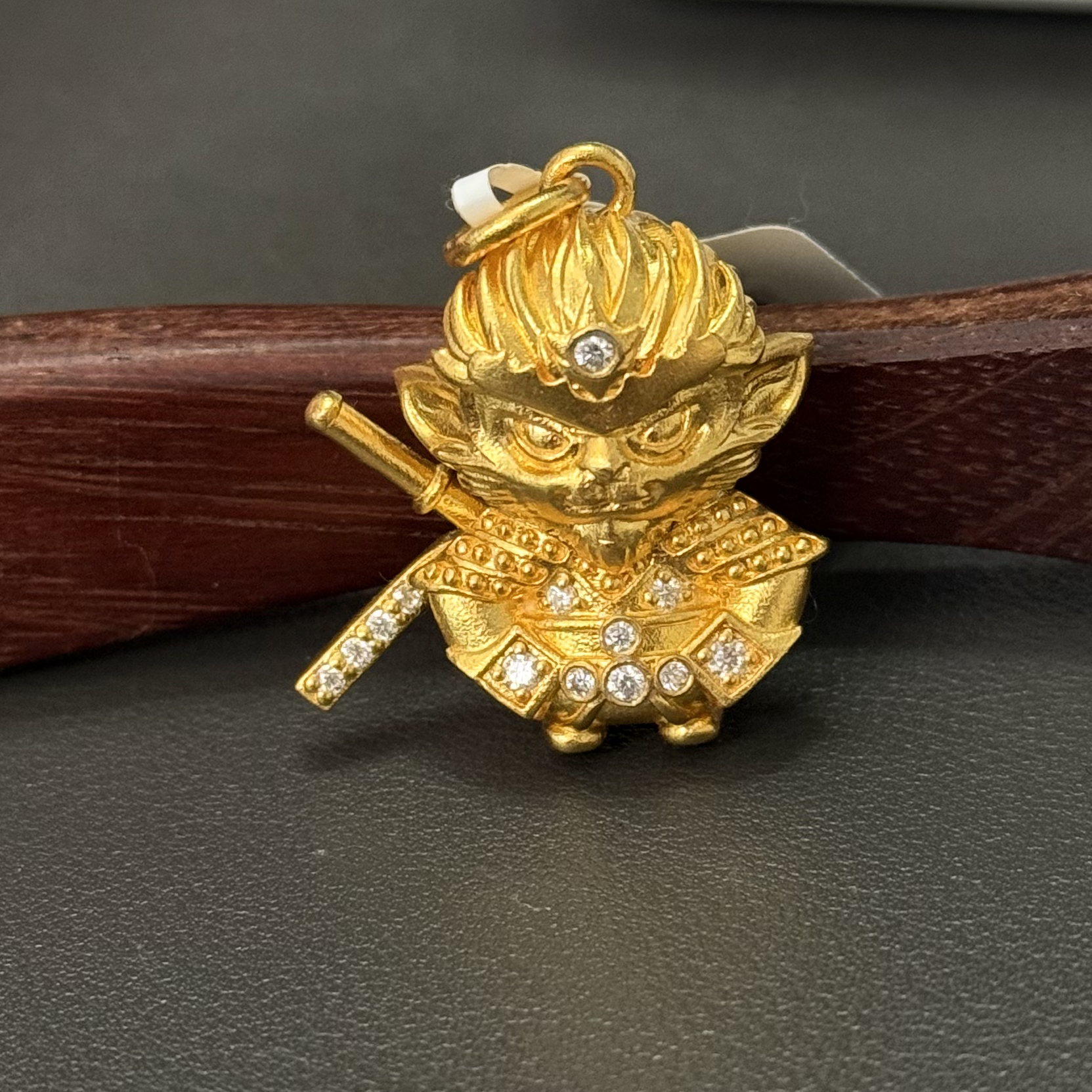 深圳水贝 足金 悟空吊坠 克重32.84g 古法工艺 克价831/g