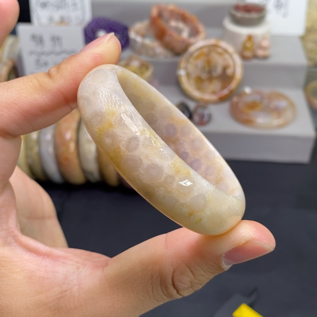 硅化玉未镶嵌手镯