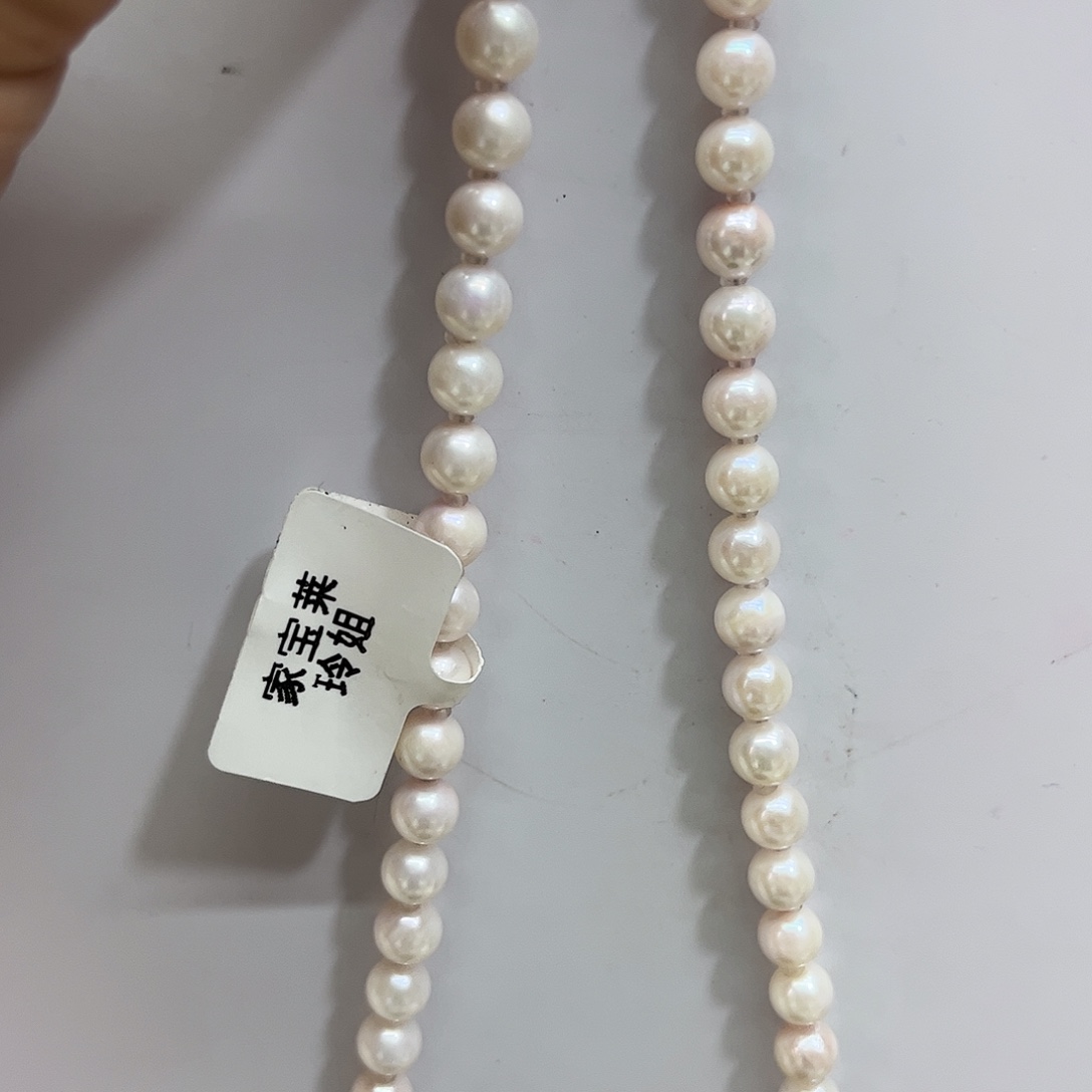 海水珍珠银S925镶嵌颈饰