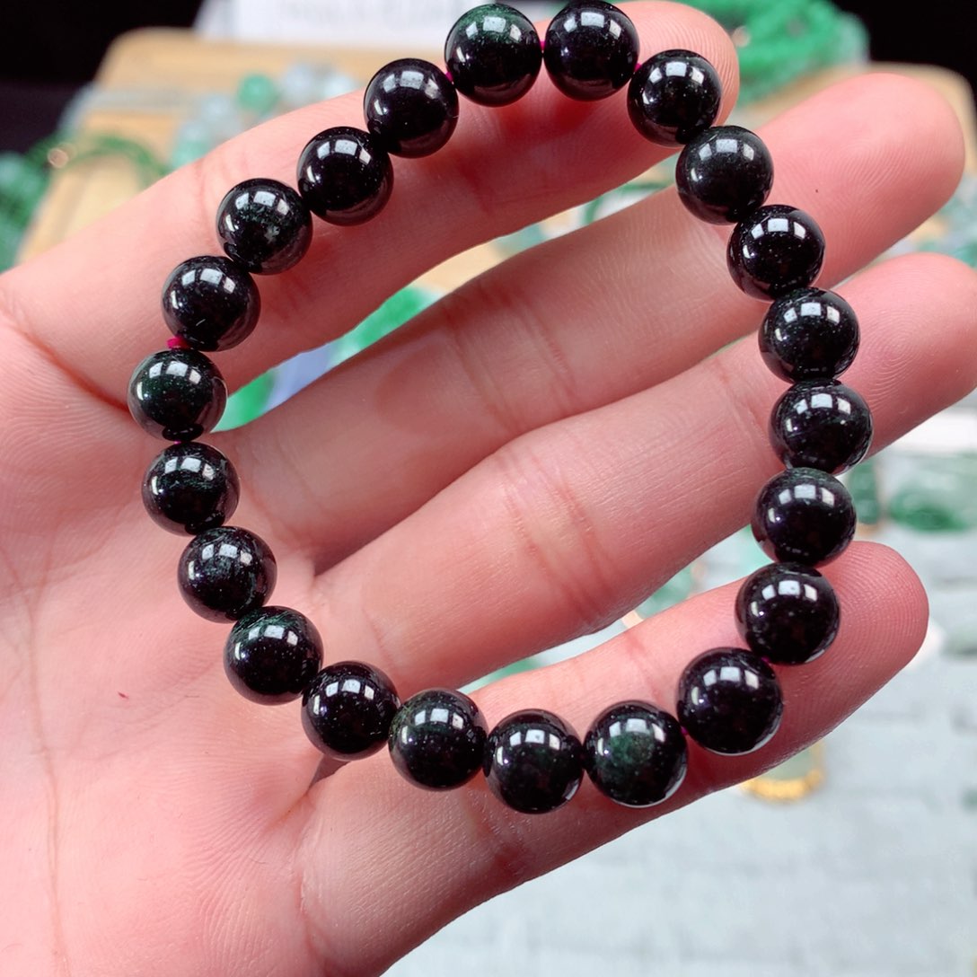 翡翠手链未镶嵌翡翠手串