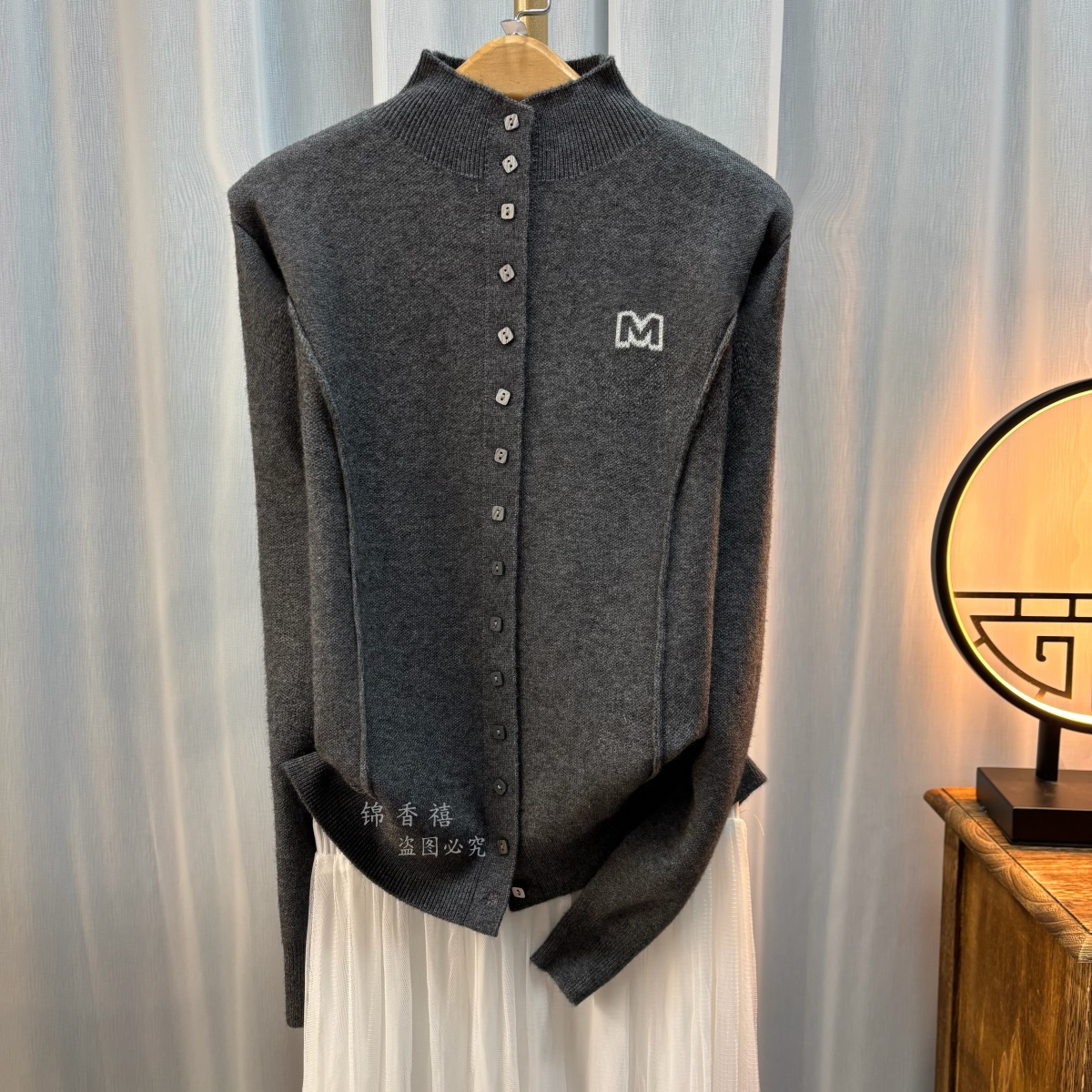 【V686马克花菲】欧货潮牌显瘦针织衫开衫毛衣外套