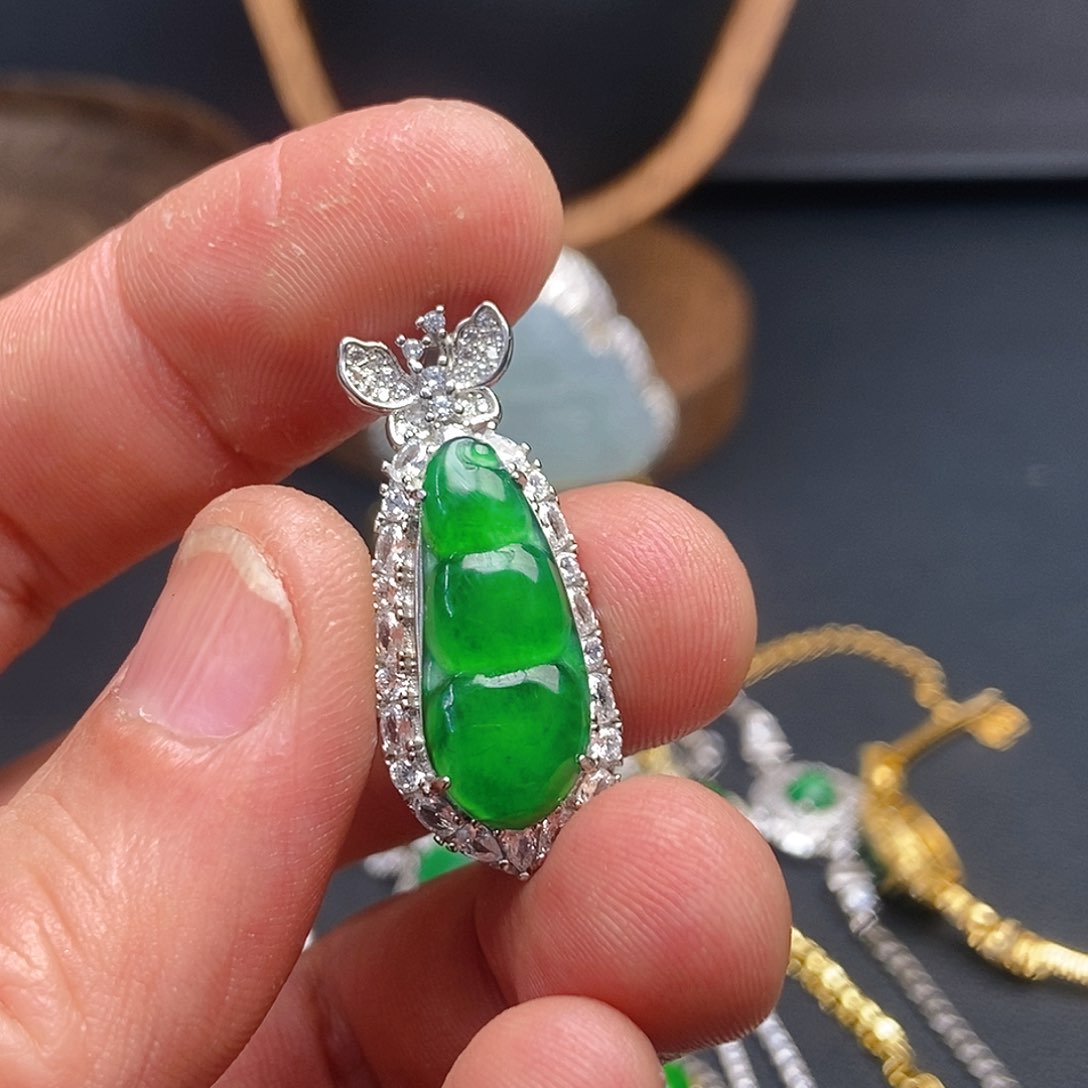 翡翠吊坠(不含链)未镶嵌536吊坠