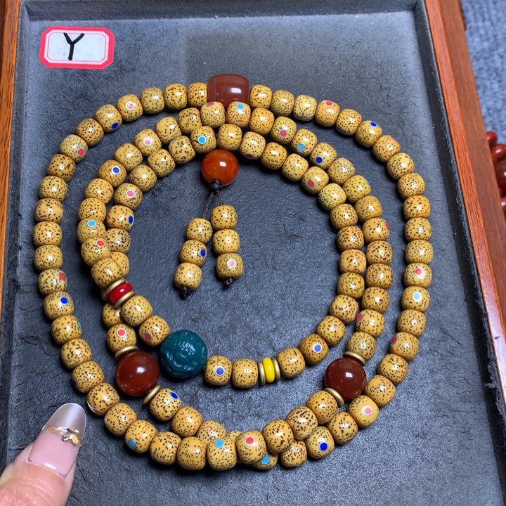 星月菩提吊坠菩提