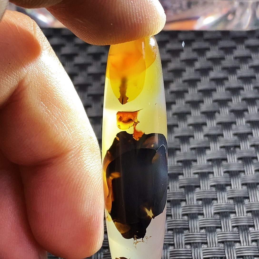 玛瑙/玉髓未镶嵌吊坠(不含链)1020
