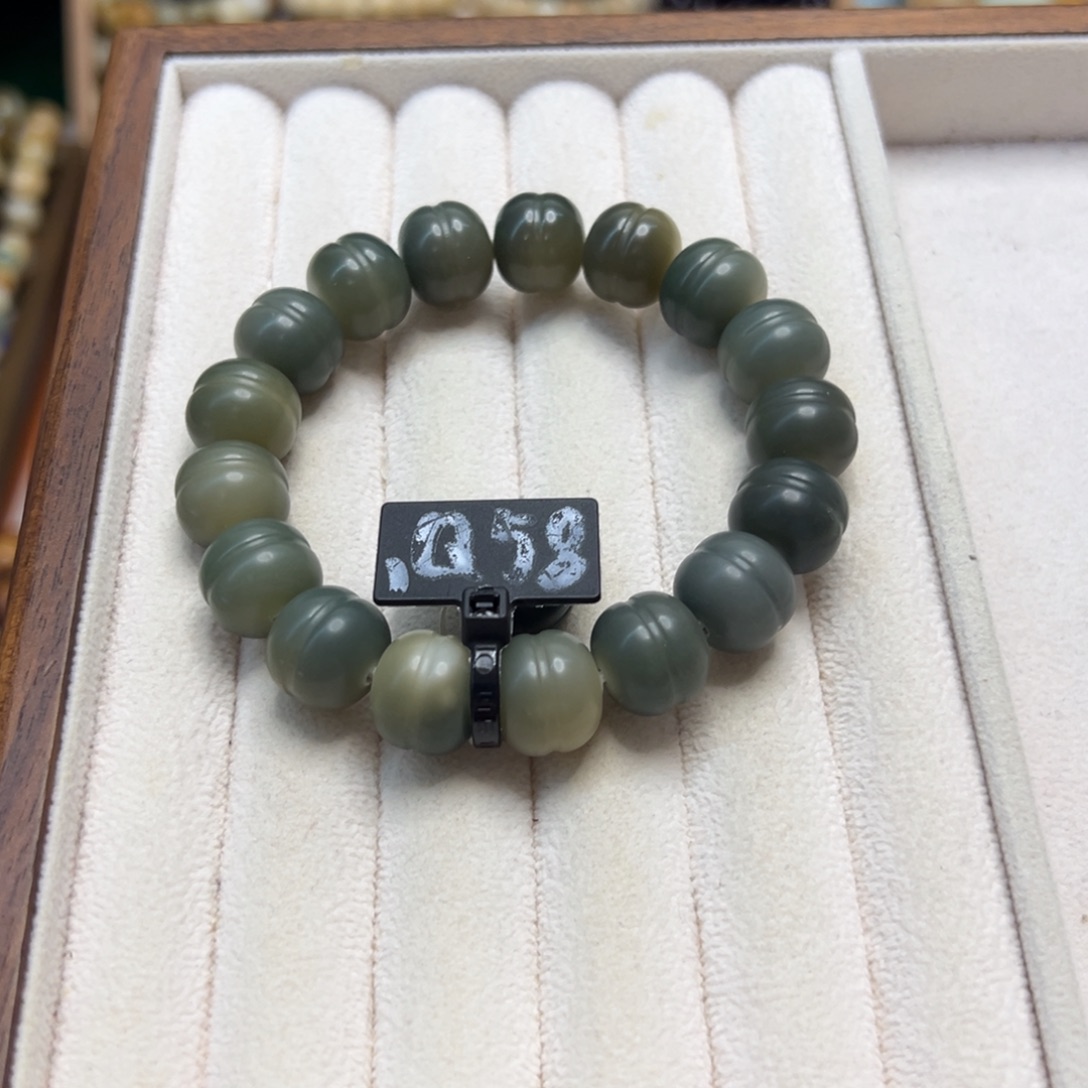 菩提根/象牙果手串卡13夹心汉堡干磨全品