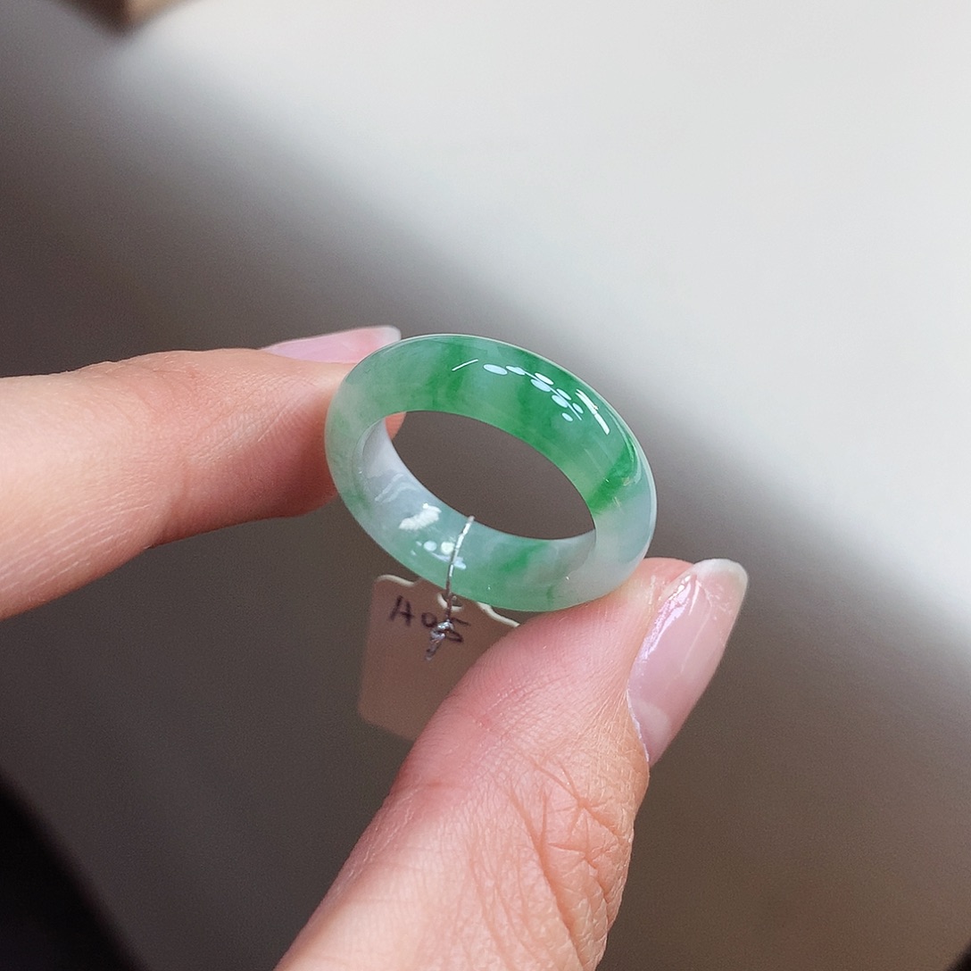 翡翠戒指未镶嵌15号