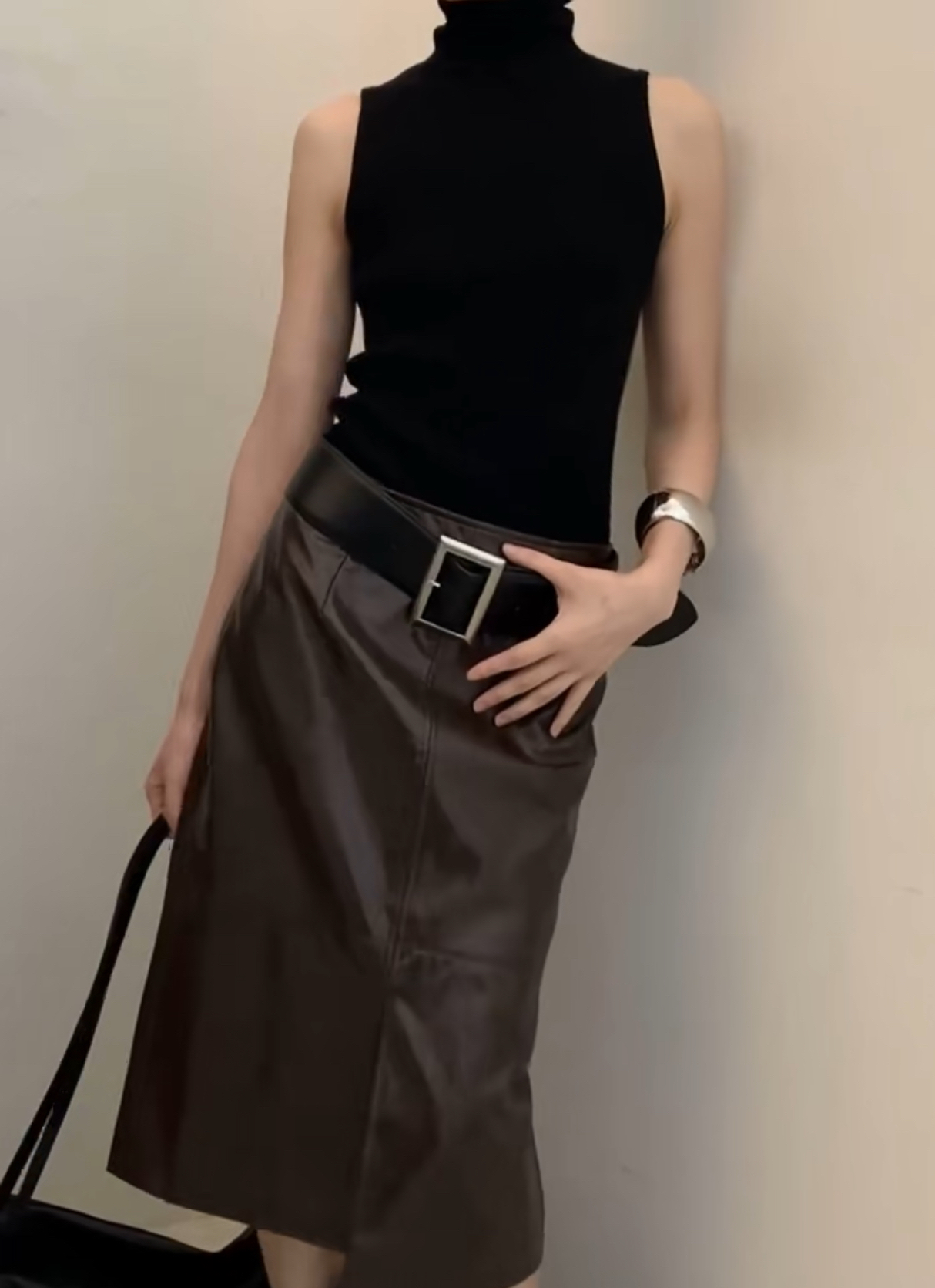 秋季新品 百搭立领网纱背心