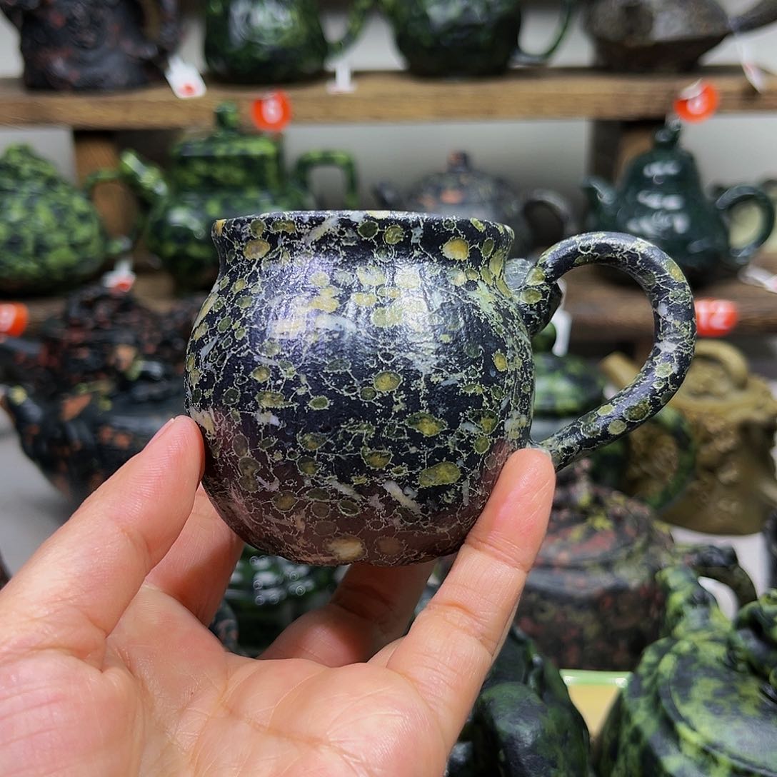 石材梅花玉安山玉微暇