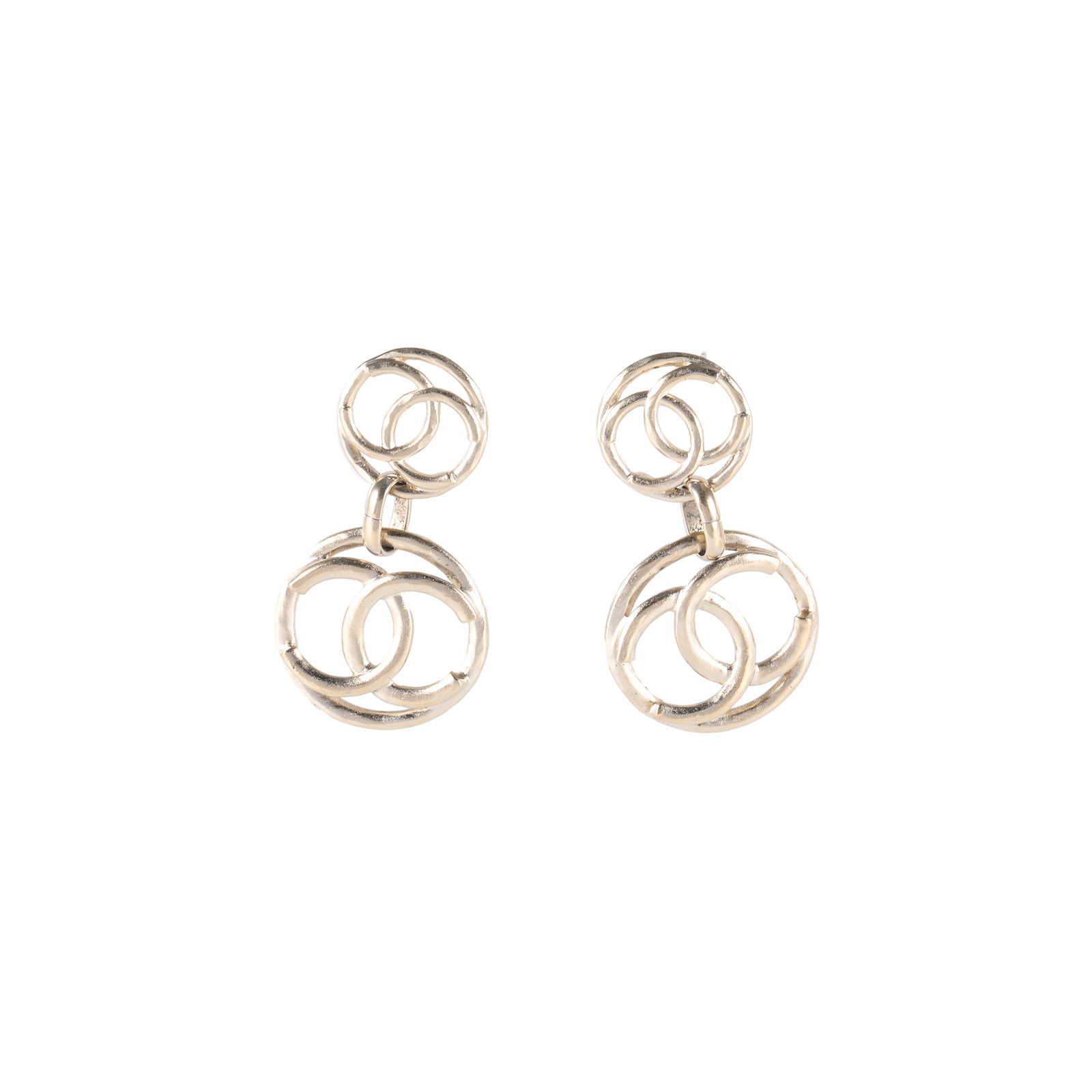 99新 Chanel/香奈儿 小花6欢 合金 耳环