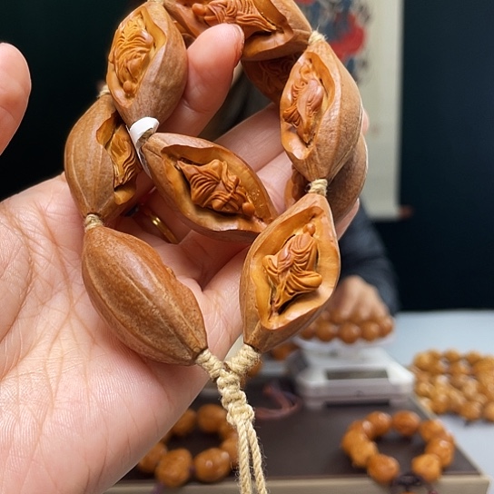 橄榄核手串/手链上*岸橄榄核