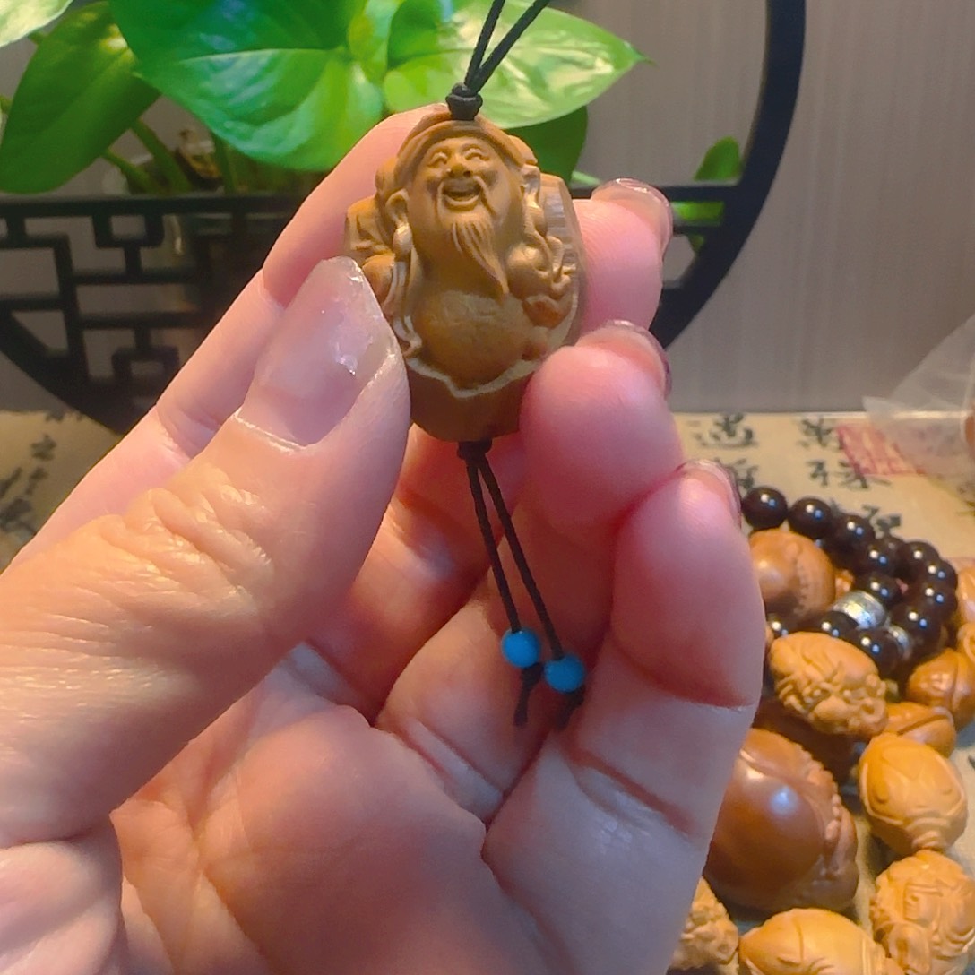 橄榄核手串/手链橄榄财神单粒挂件