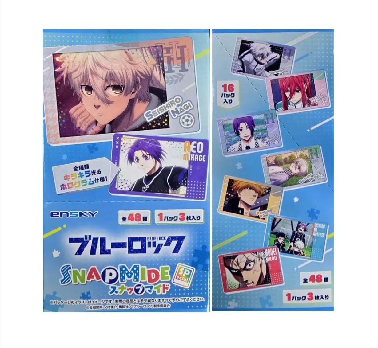 日谷 蓝色监狱 EnSKY剧场版场面特写拍立得【48款默认代拆】