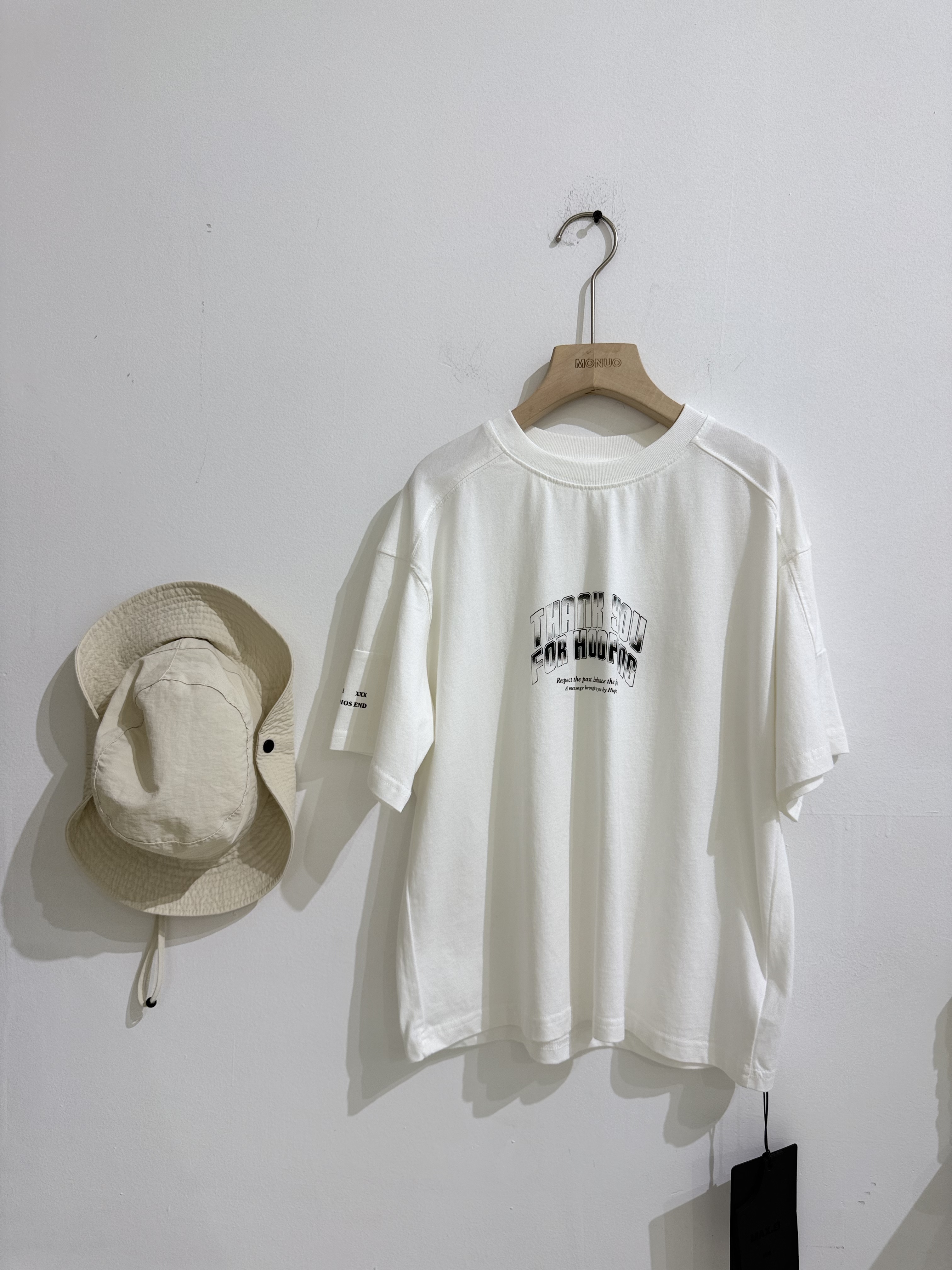 男童夏季圆领t恤中大童时尚宽松百搭白色短袖设计师潮流男孩上衣