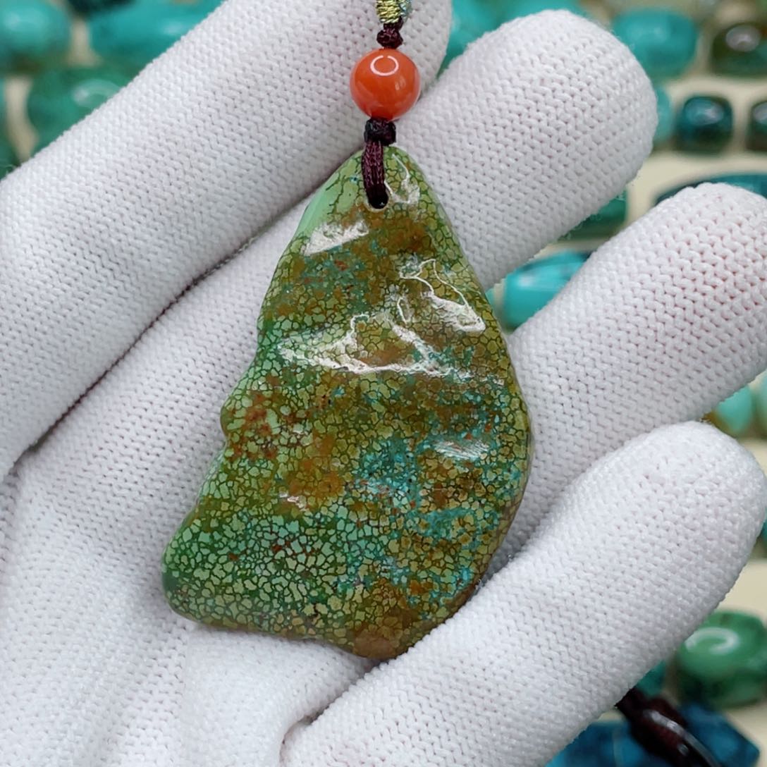 绿松石珠宝奇石未镶嵌用****9