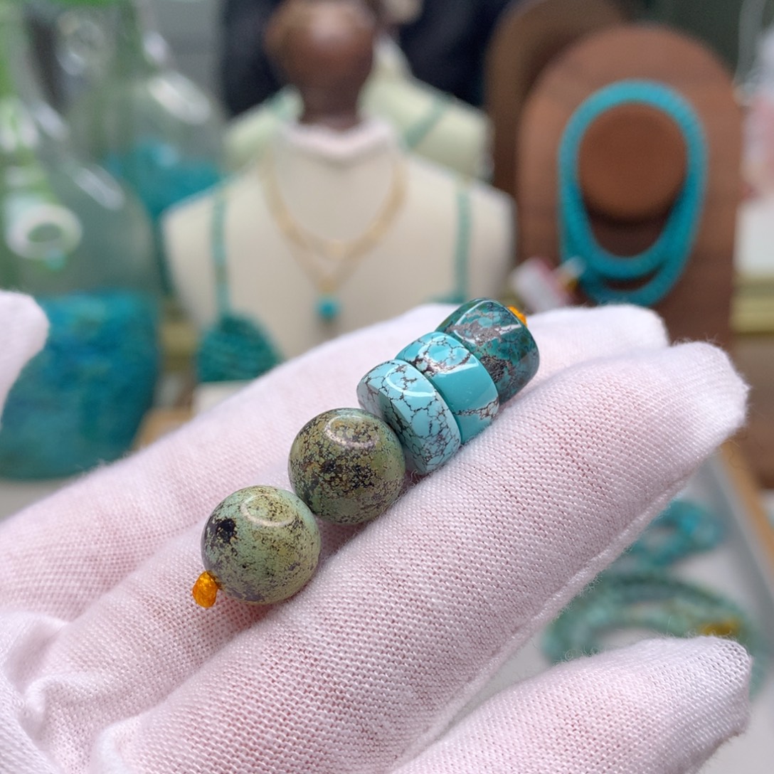 绿松石未镶嵌配饰