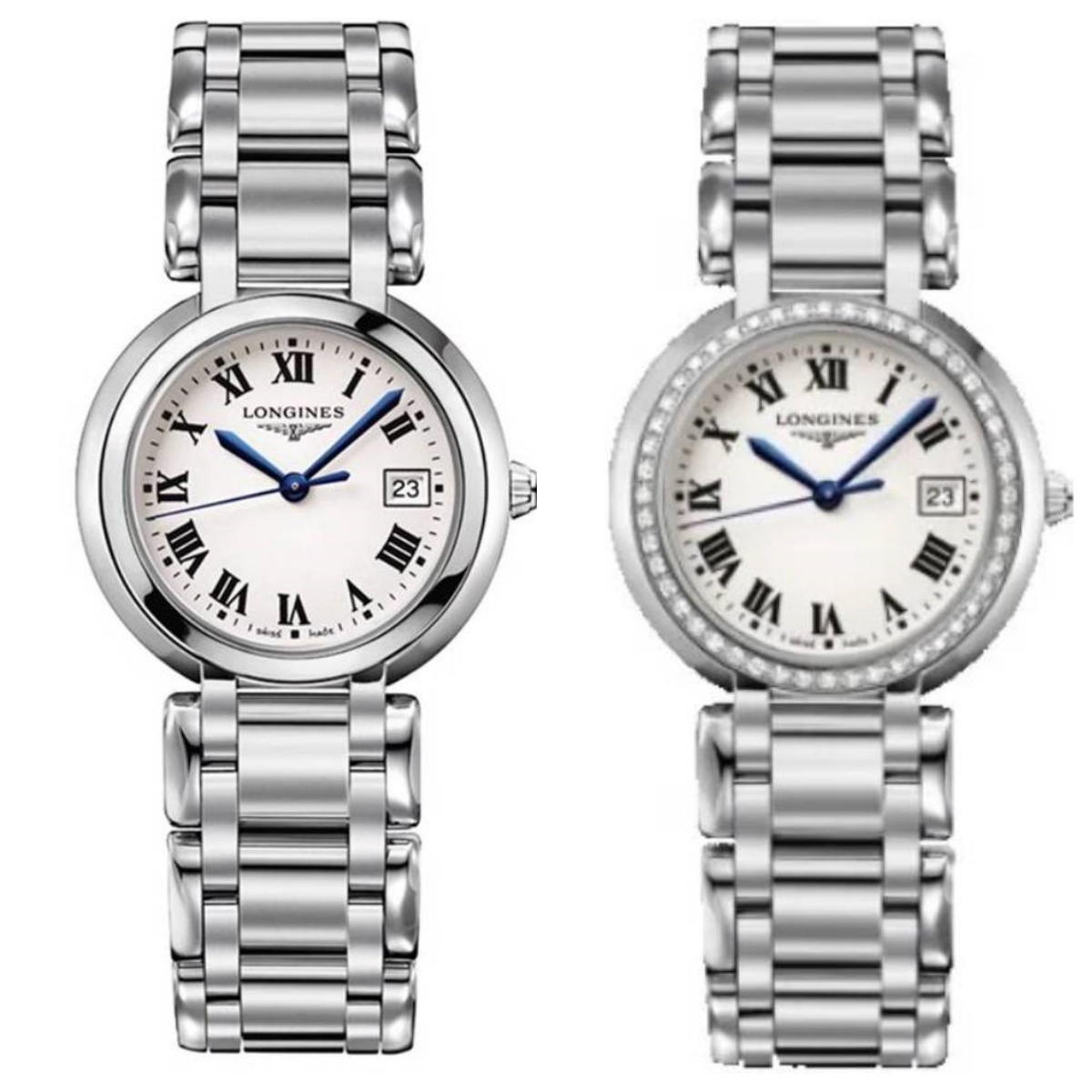 99新 Longines/浪琴 心月112/石英/白盘罗马/表径30mm/女士腕表