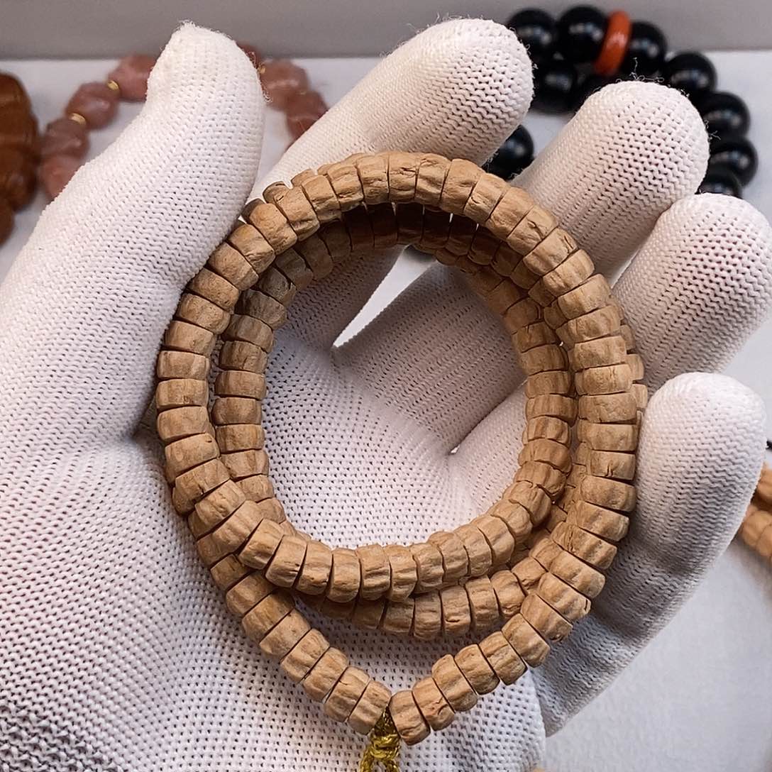 柏香籽/百香籽手串柏香药片8mm