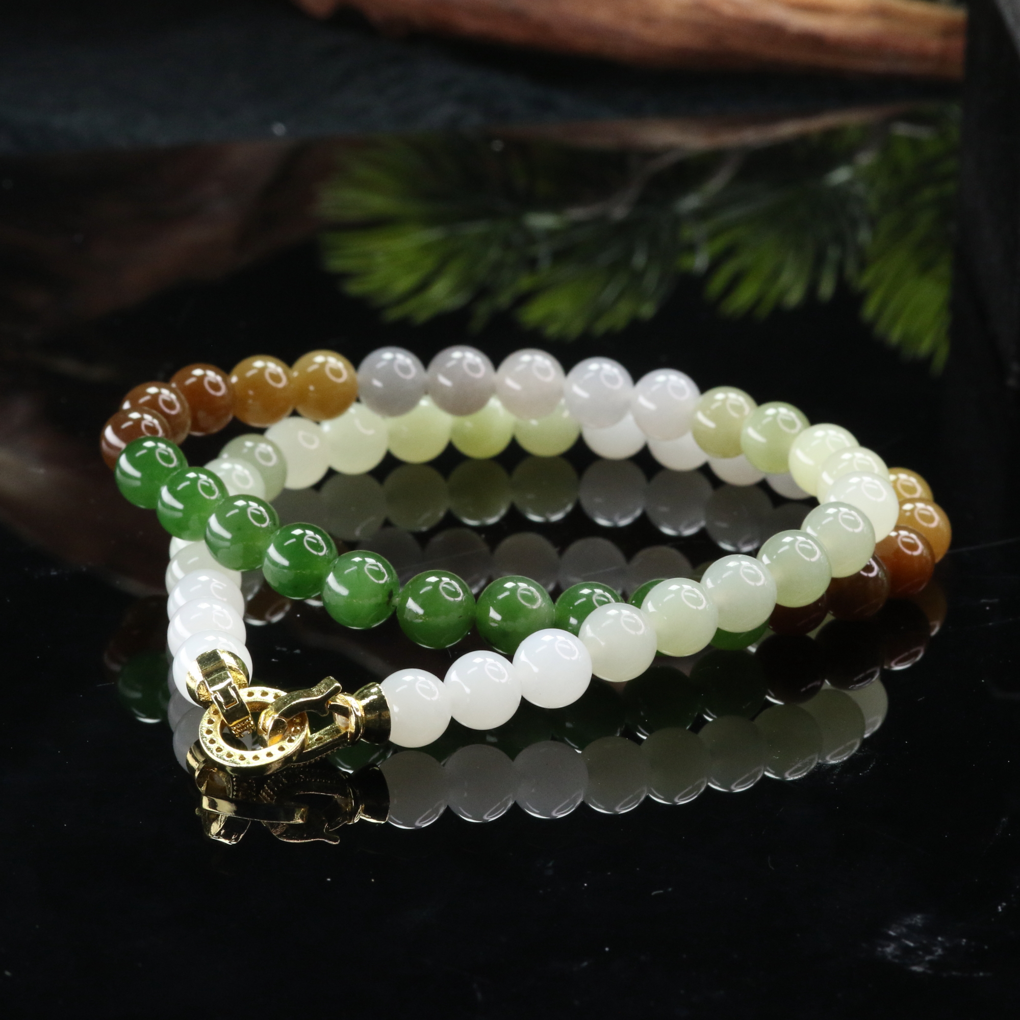 13和田玉多宝项链/400226上海嘉禾拍卖