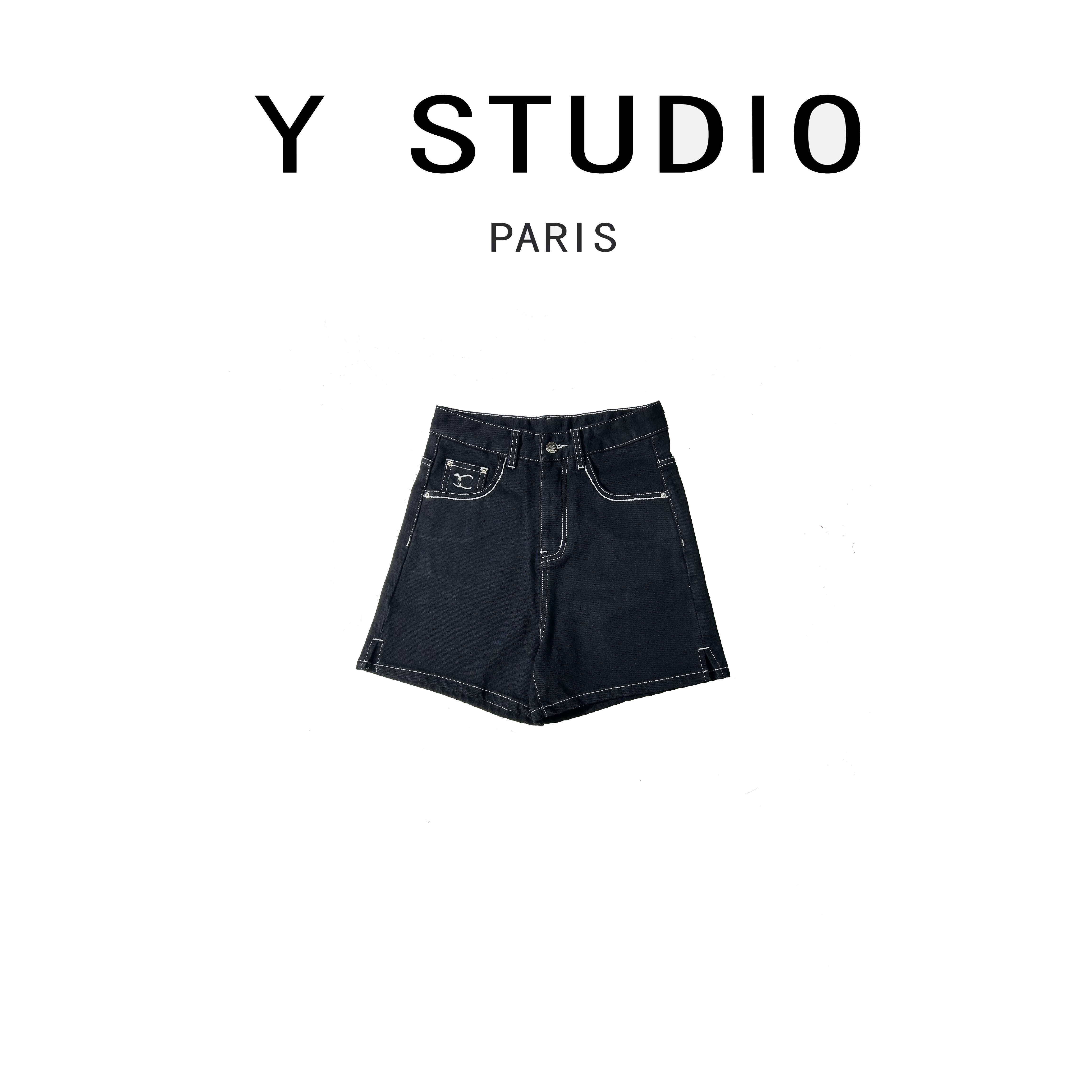 【大妮专属】【玄猫戏雪】时尚休闲百搭潮流短裤女BU-DN736