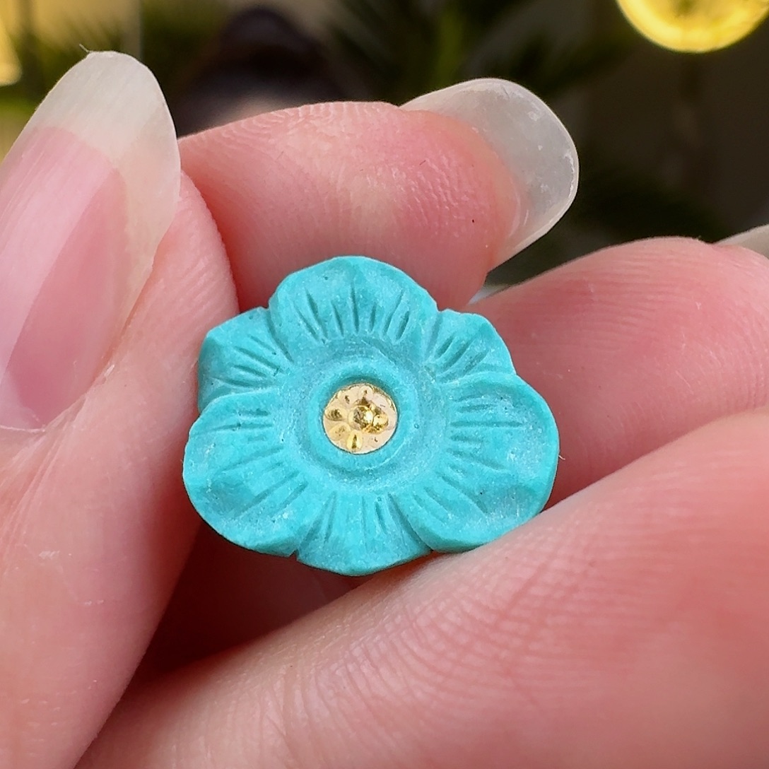 绿松石珠宝奇石未镶嵌