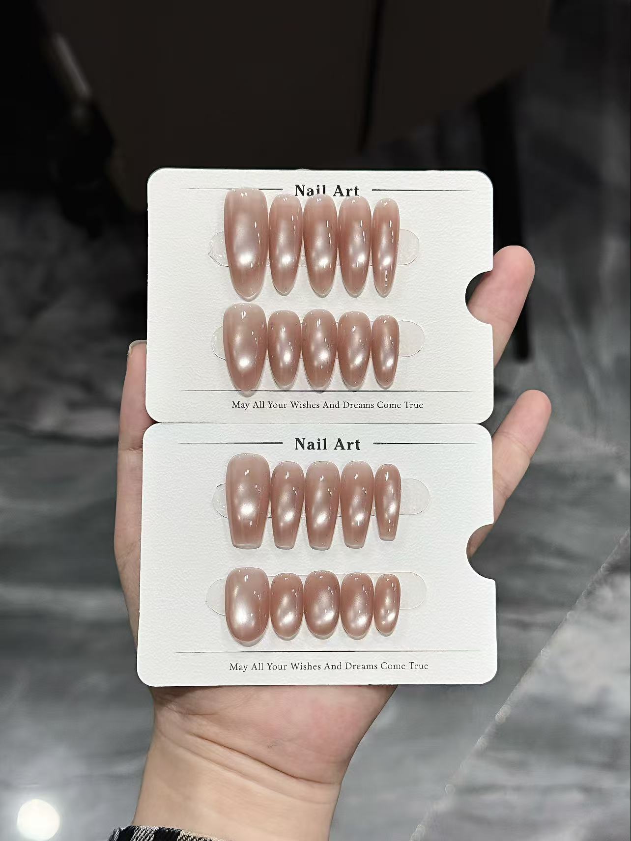 【白开水】超润 无钻版 LINBEI林北手工穿戴甲