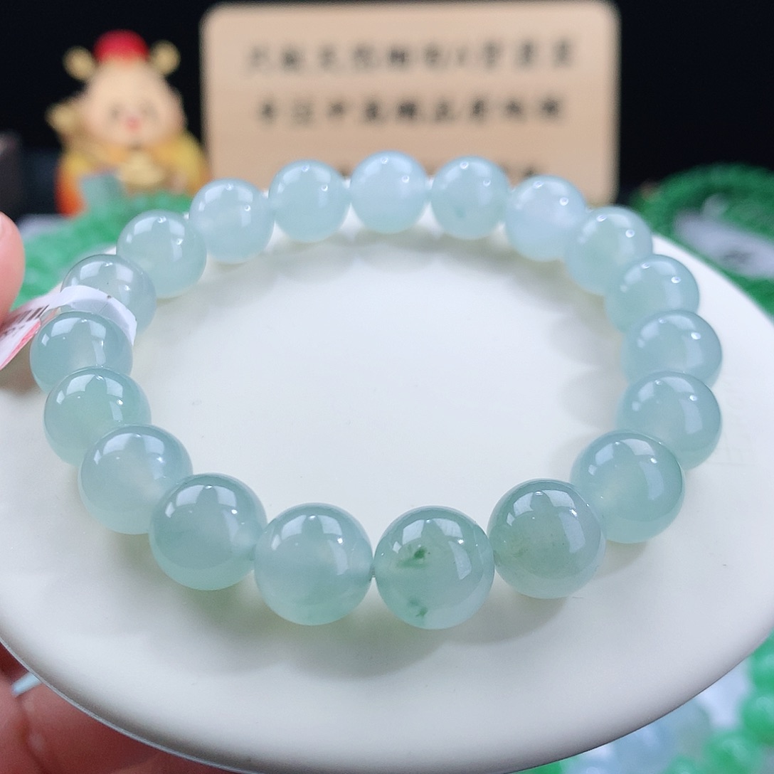 翡翠手链未镶嵌卡10