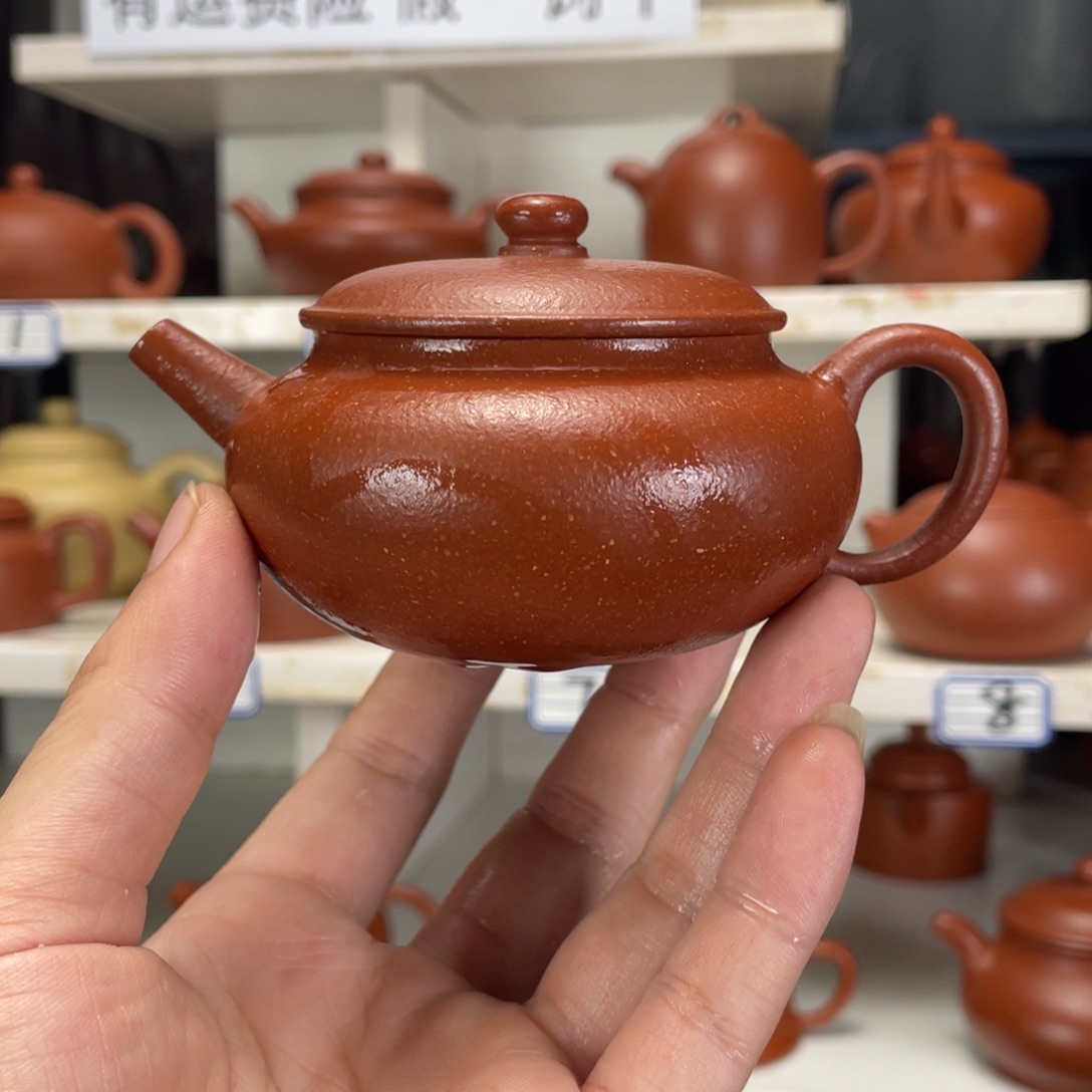 茶壶紫砂降坡全手工150毫升