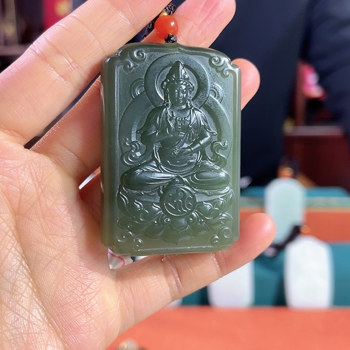 和田玉吊坠未镶嵌