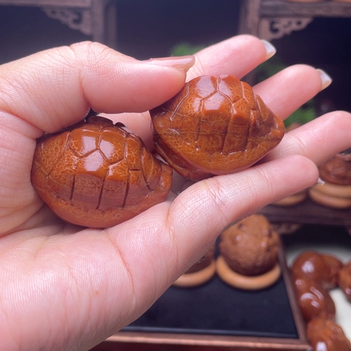 吊坠橄榄核龙脊富甲手球3.3