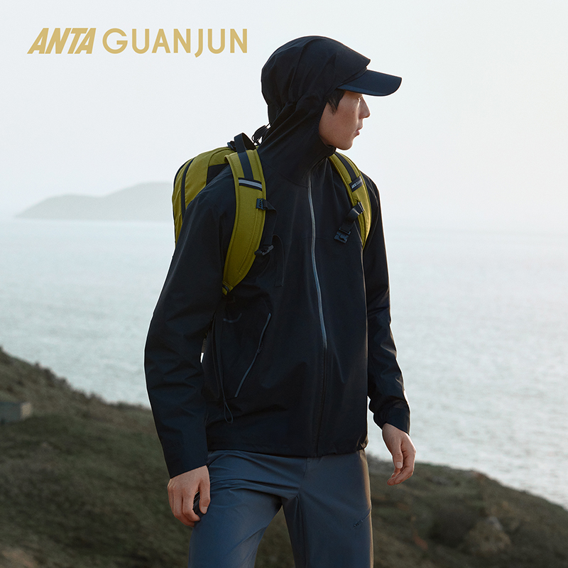 【山锋3L】安踏冠军户外系列轻质防风梭织薄外套冲锋衣172520602