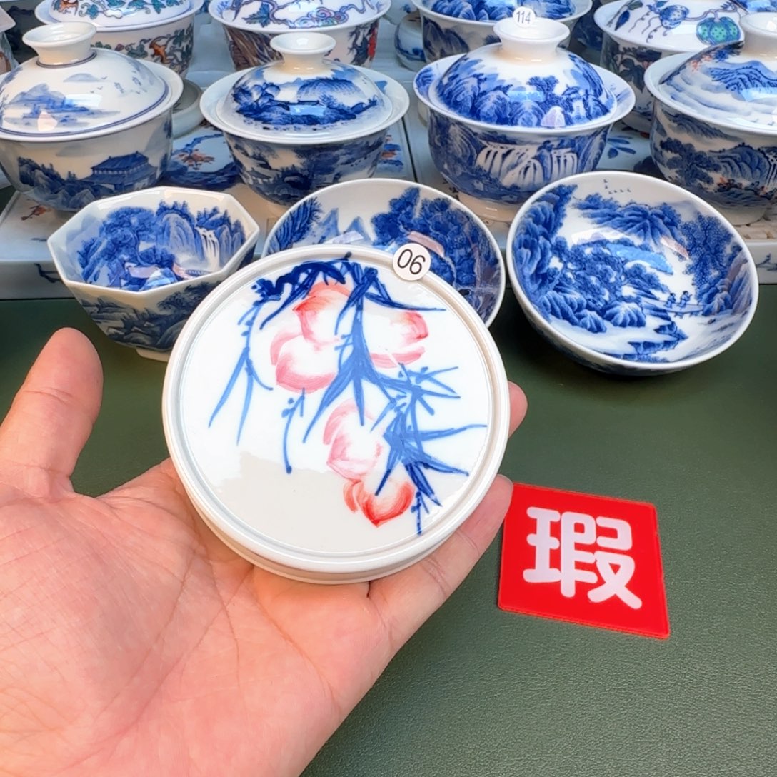 纯手工纯手绘茶具90