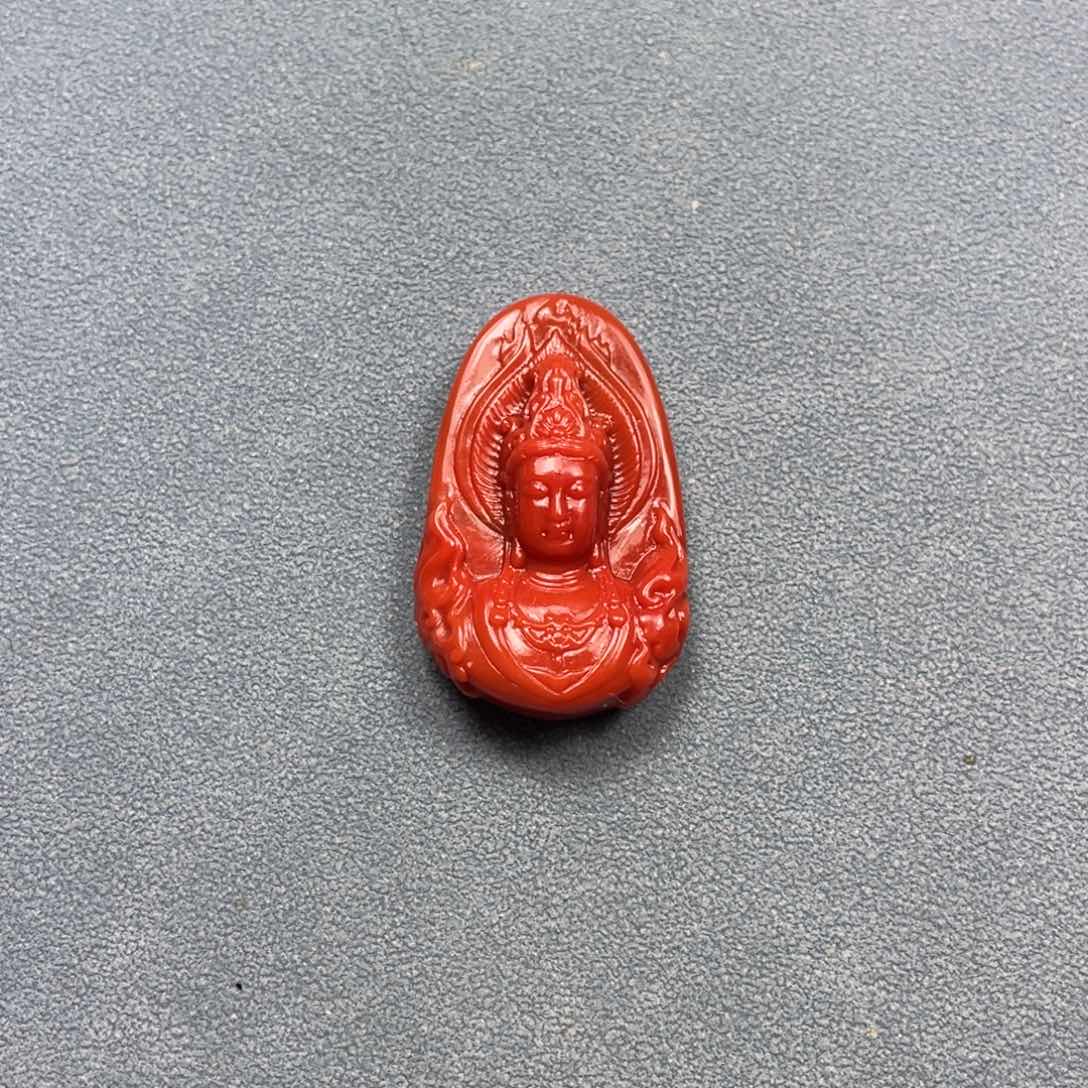 南红玛瑙吊坠未镶嵌枫*