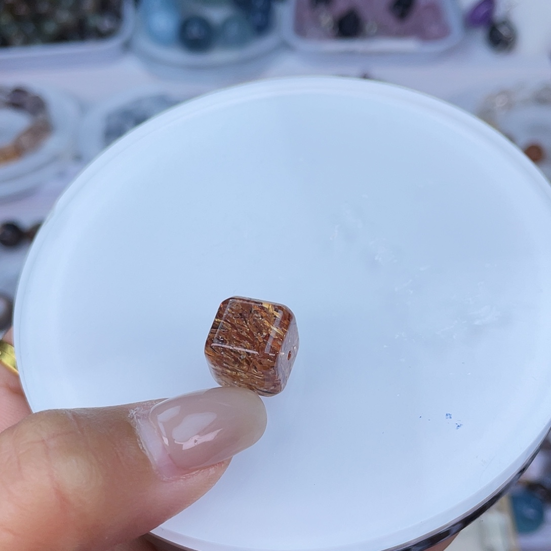 水晶水晶单珠未镶嵌