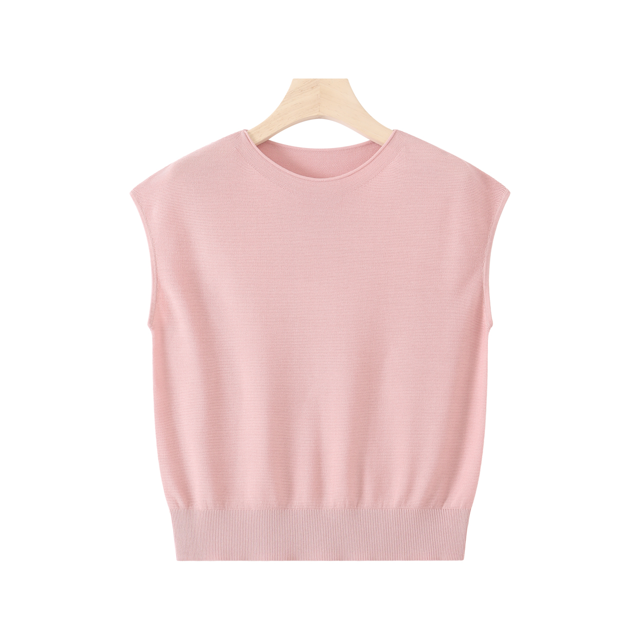 一字领~（醋酸+天丝）-夏季新款时尚轻奢休闲百搭气质圆领T恤上衣女