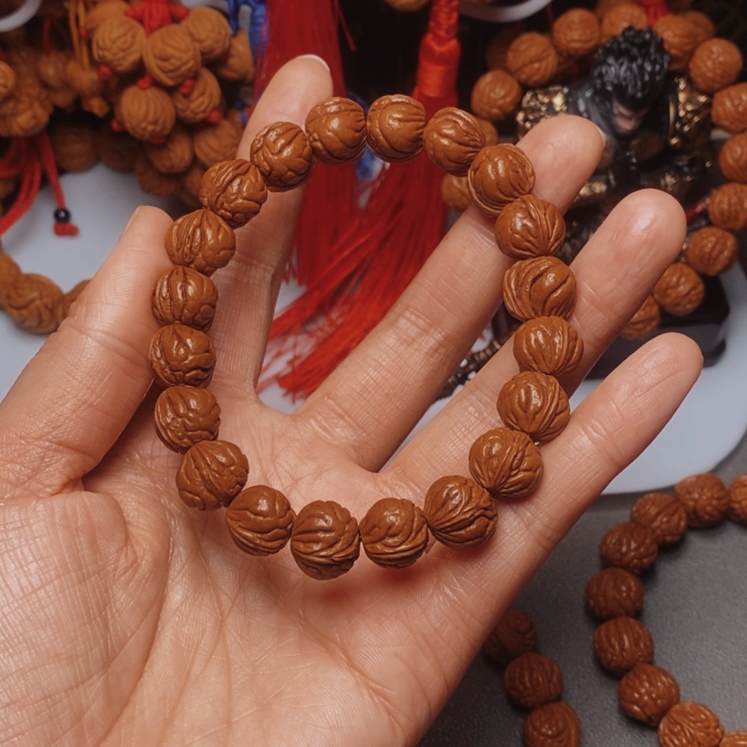 桃核吊坠桃枭手串1