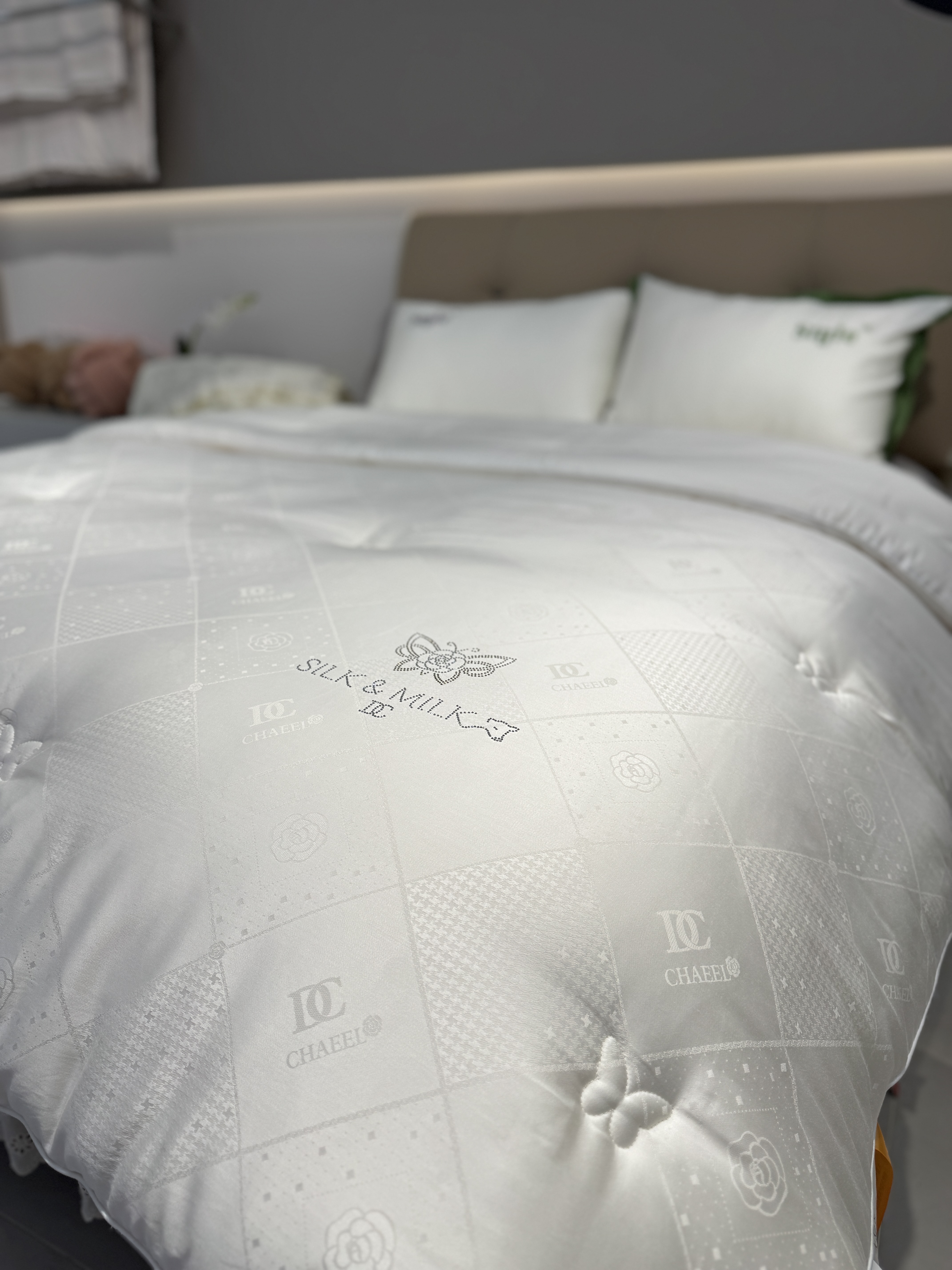 【二丫专属】软黄金水光春秋被冬被双胎二合一 轻奢子母被舒适保暖