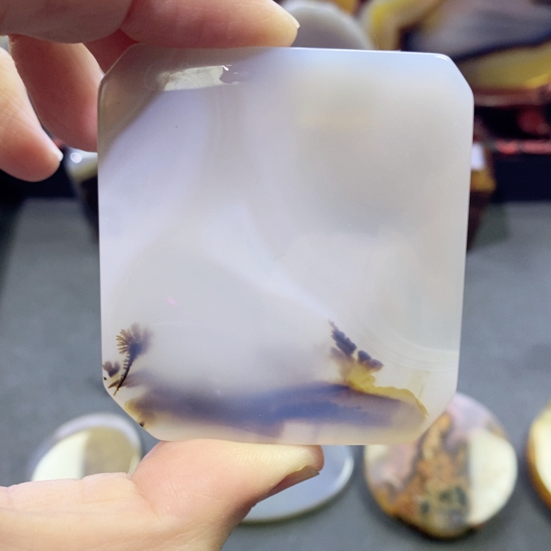 玛瑙/玉髓颈饰未镶嵌编号105