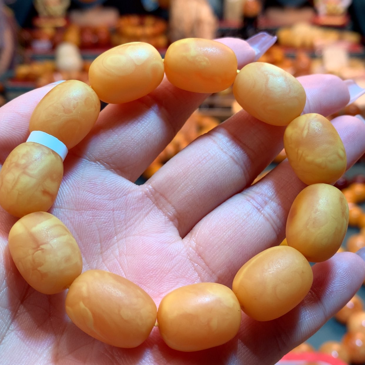 【闪购商品】蜜蜡手串未镶嵌蜜蜡手串