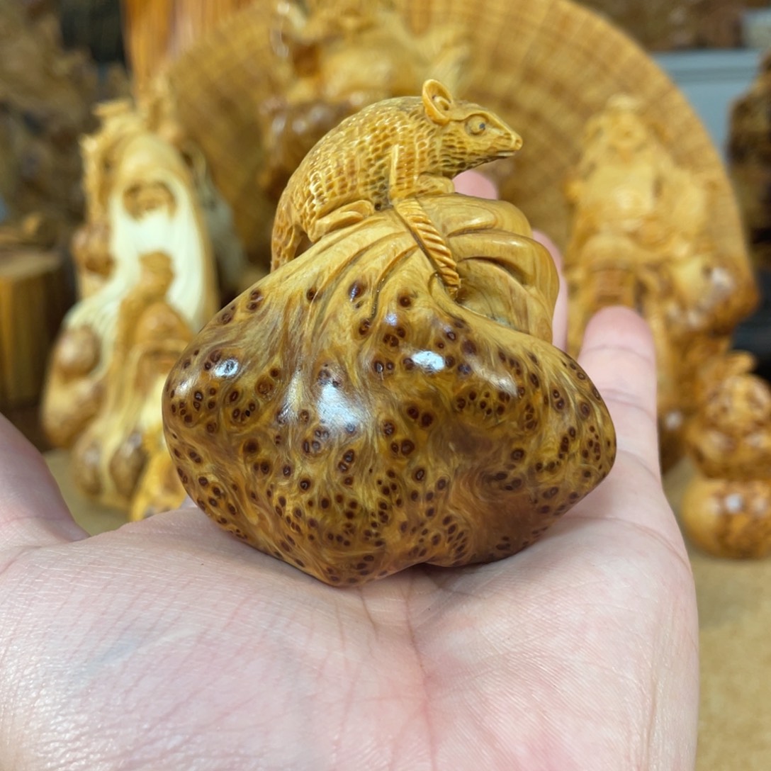 柏木（崖柏）太行崖柏精品手把件