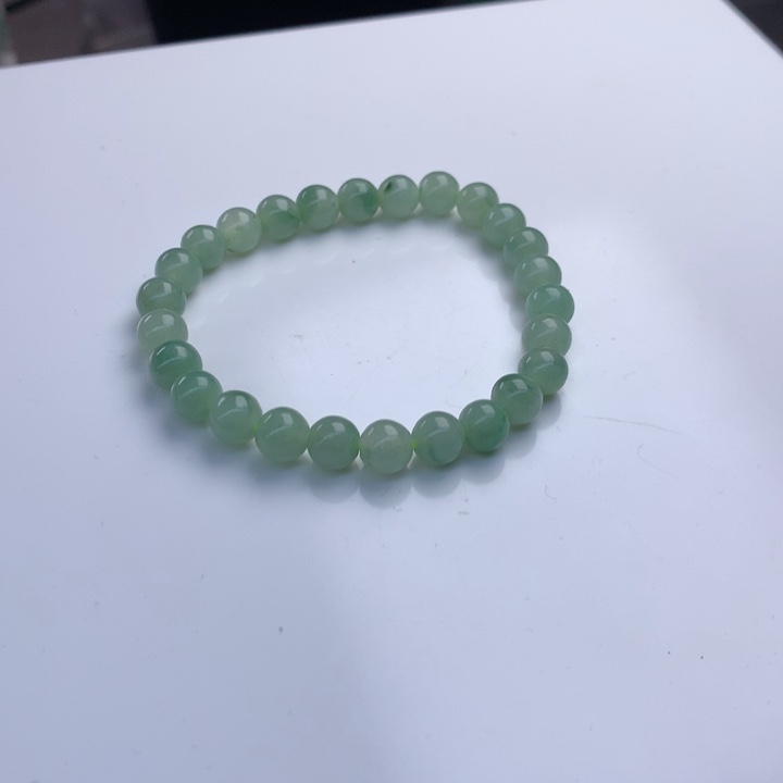 翡翠手串未镶嵌7mm！