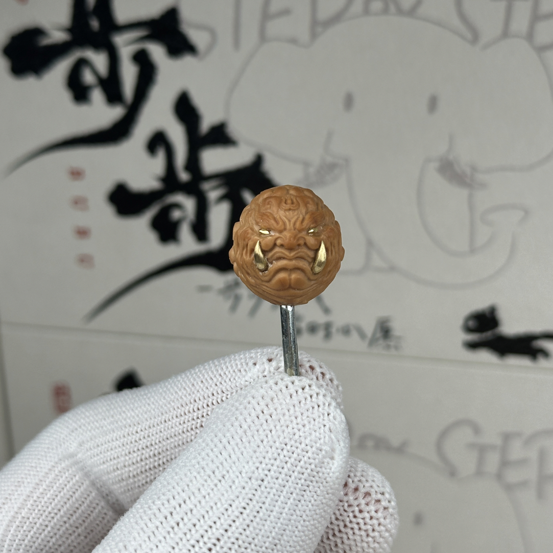 步步猴头单颗雕刻系列