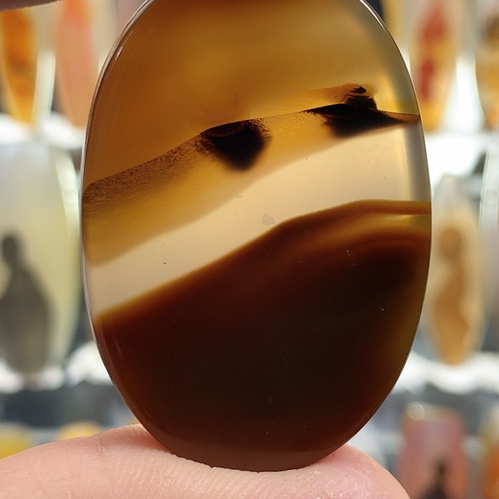 玛瑙/玉髓颈饰未镶嵌097