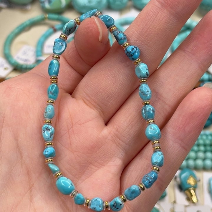 未镶嵌绿松石珠宝奇石