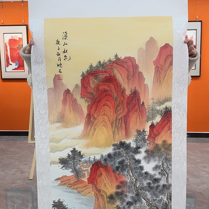 国画书法作品多次参加全国